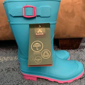 Kamik Rain Boots (NEW), Girls size 13